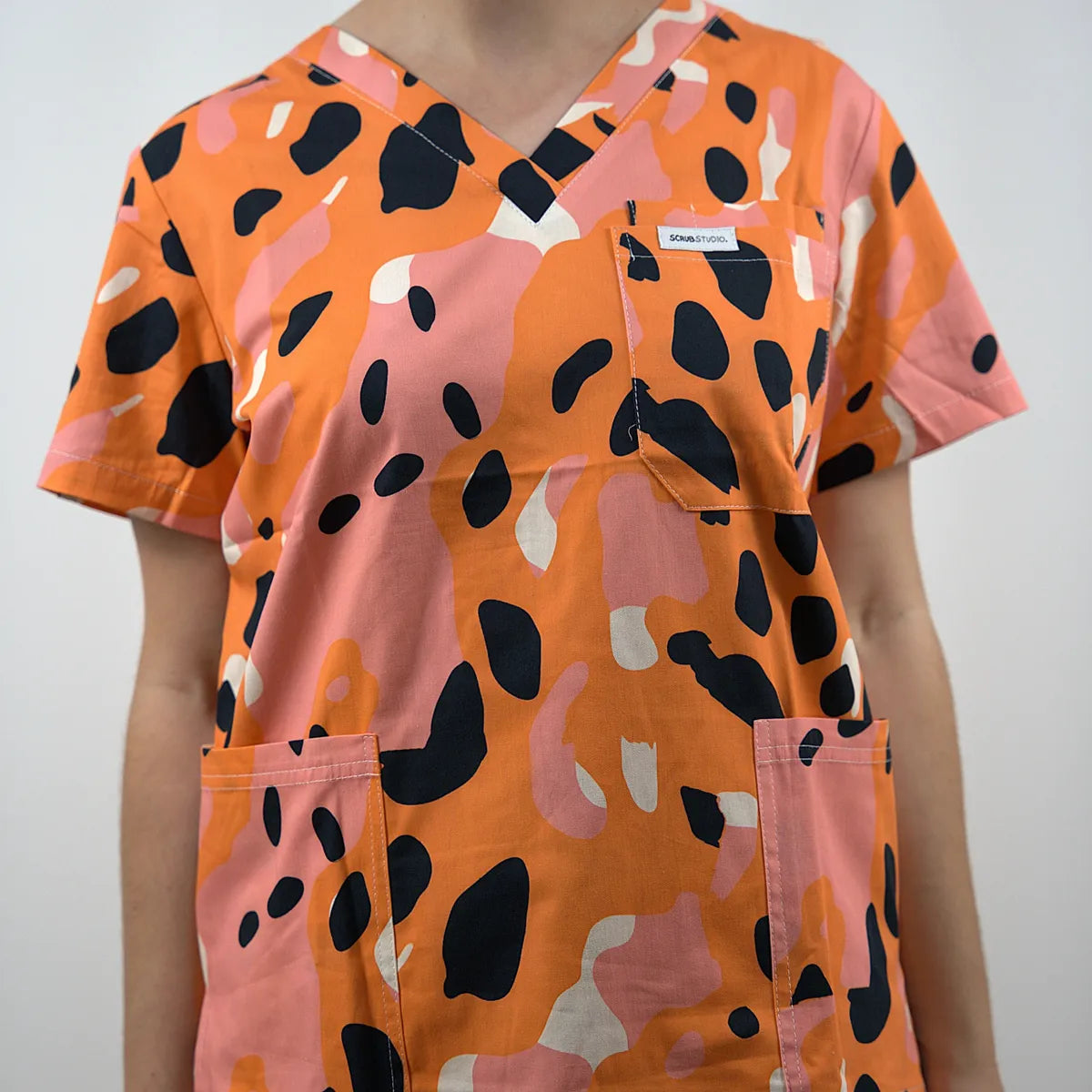 Coral Crush Scrub Set