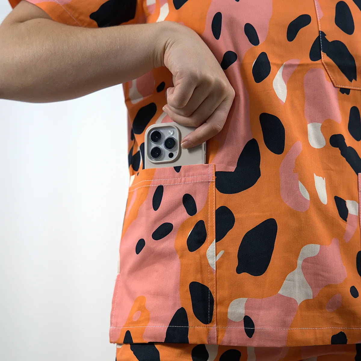 Coral Crush Scrub Set